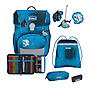 Scout Neo Exklusiv Safety Light Polar Blue Schulranzenset