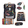 Scout Neo Flames Exklusiv Edition Safety Light Schulranzen Set