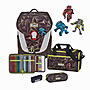 Scout Sunny II Safety Light Dark Beast 5tlg. Schulranzenset