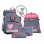 Step by Step Space Glitter Heart Schulranzenset