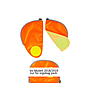 ergobag pack Sicherheitsset orange bis 18/19