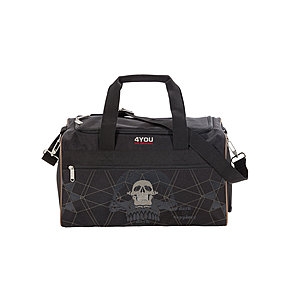 4YOU Flash Sporttasche M 178 Skull mit Nassfach