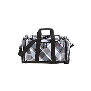 4YOU Igrec Sportbag Big Check M 656 grau schwarz kariert