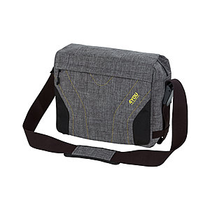 4You Igrec Messengerbag 109, mit Laptopfach Grey Yellow Zipper