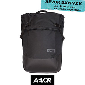 AEVOR Daypack Black Eclipse Black Rucksack