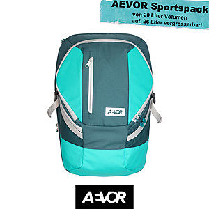 AEVOR Sportspack Aurora Green Green Rucksack