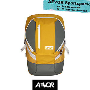 AEVOR Sportspack Golden Hour Mustard Rucksack