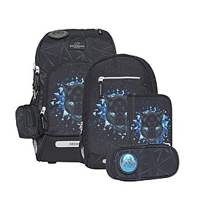 Beckmann Act Air FLX Panther Schulrucksack 6tlg. Set