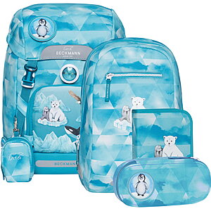 Beckmann Classic 22L Arctic Schulrucksack 6tlg. Set