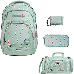 Coocazoo MATE Dancing Dots 4tlg Schulrucksack Set