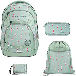Coocazoo MATE Dancing Dots 4tlg Schulrucksack Set