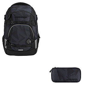 Coocazoo MATE Dark Mission 2tlg Schulrucksack Set