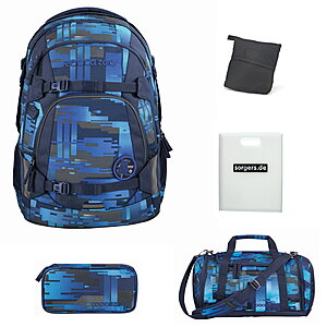 Coocazoo MATE Deep Matrix Schulrucksack Set 5tlg