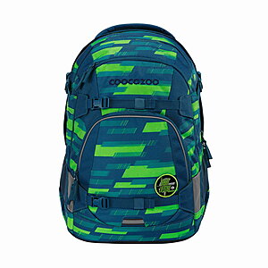 Coocazoo MATE Lime Stripe Schulrucksack