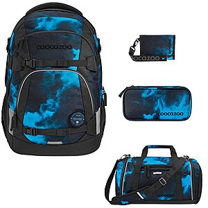 Coocazoo MATE Mystic Clouds 4tlg Schulrucksack Set
