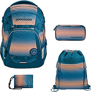 Coocazoo MATE Pacific Tribes 4tlg Schulrucksack Set