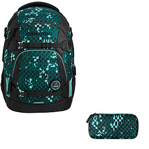 Coocazoo MATE Pixel Blox 2tlg Schulrucksack Set