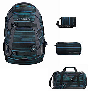 Coocazoo MATE Urban Line Schulrucksack Set 4tlg