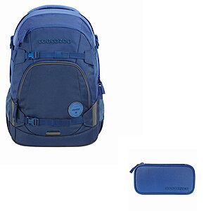 Coocazoo Mate All Blue 2tlg Schulrucksack Set