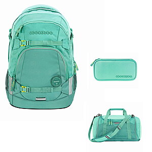 Coocazoo Mate All Mint 3tlg Schulrucksack Set