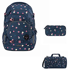 Coocazoo Mate Bubble Dreams 3tlg Schulrucksack Set