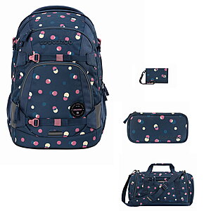 Coocazoo Mate Bubble Dreams 4tlg Schulrucksack Set