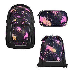 Coocazoo Mate Colour Drift Schulrucksack Set 3tlg