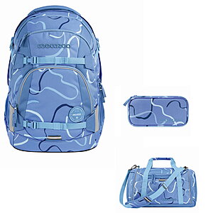 Coocazoo Mate Cool Breeze 3tlg Schulrucksack Set