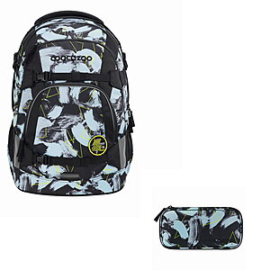 Coocazoo Mate Electric Storm 2tlg Schulrucksack Set