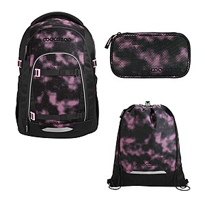Coocazoo Mate Pink Illusion Schulrucksack Set 3tlg 2026