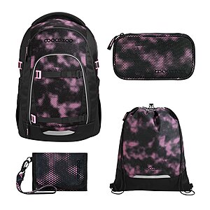 Coocazoo Mate Pink Illusion Schulrucksack Set 4tlg 2026