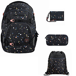 Coocazoo Mate Sprinkled Candy 4tlg Schulrucksack Set