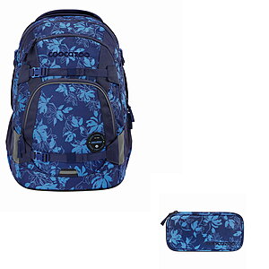 Coocazoo Mate Tropical Night 2tlg Schulrucksack Set