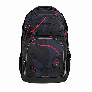 Coocazoo PORTER Lava Lines Schulrucksack