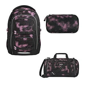 Coocazoo Porter Pink Illusion Schulrucksack Set 3tlg 2026