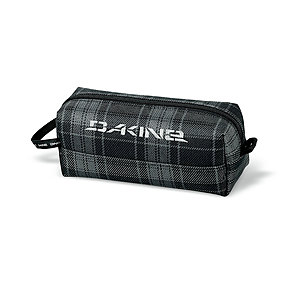 Dakine Schlamper Accessory Case Northwood, schwarz mit grauen Streifen