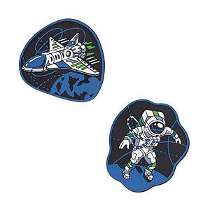 DerDieDas Buttons Moon Mission 2-teilig