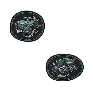 DerDieDas Buttons Super Truck 2-teilig