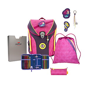 DerDieDas ErgoFlex MAX Exklusiv Superflash Pink Mermaid Set