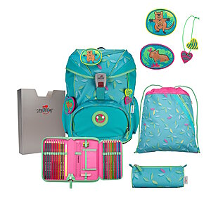 DerDieDas ErgoFlex Superflash Paradise Schulranzenset