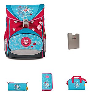Derdiedas Ergoflex Dancing Schulrucksackset 5tlg