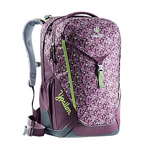 Deuter Ypsilon plum flora Schulrucksack