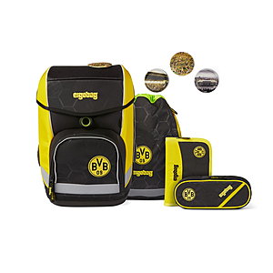 Ergobag Cubo Borussia Dortmund Schulranzenset 5 tlg.