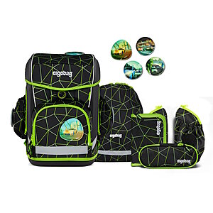 Ergobag Cubo Light CyBr Race Schulranzen Set