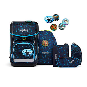 Ergobag Cubo Light Main TiefseetauchBr Schulranzen-Set