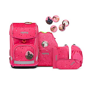 Ergobag Cubo Light Main Urlaub auf dem ReitBrhof Schulranzen-Set