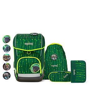 Ergobag Cubo Light RambazamBr Schulranzen Set 5 tlg.