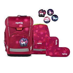 Ergobag Cubo Light Schulranzen Set MondzauBr