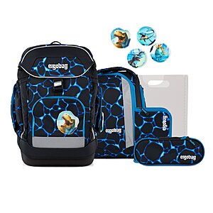 Ergobag Maxi Schulranzen Set Brassic Garden