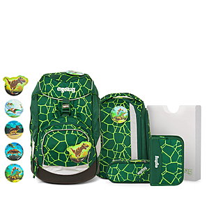 Ergobag Pack BrRex Schulrucksack Set 6 tlg.